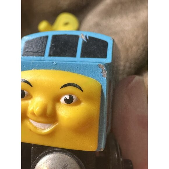 Britt Allcroft Thomas Train Engine Wooden Railway 2000 Diesel D199 EXCELLENT VTG - Picture 15 of 16